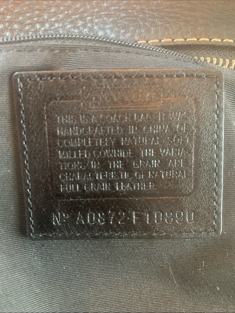 Coach Chelsea shoulder bag EUC - Picture 10 of 13